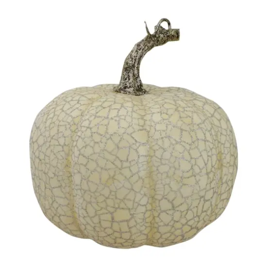 5" Black & Beige Fall Harvest Tabletop Pumpkin Set {5}