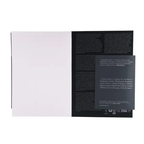 Fabriano&reg; Ecoqua Plus Dotted A5 Glue-Bound Notebook Black {9}