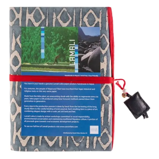 Lama Li Mixed Media Tribal Journal, 6" x 8" {4}