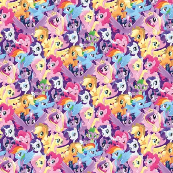 Hasbro My Little Pony Magic Cotton Fabric {1}