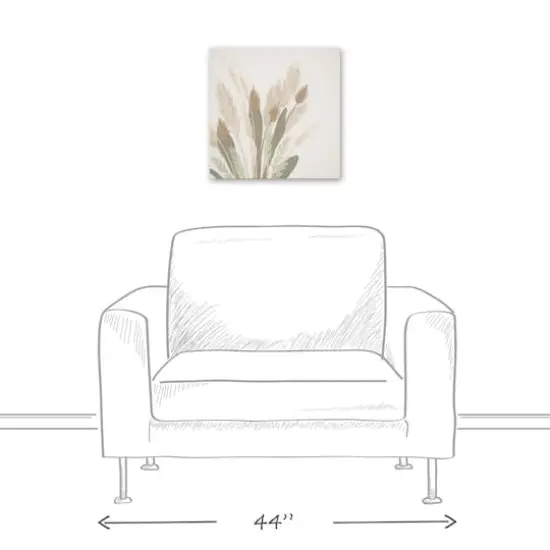 Boho Florals 16" x 16" Canvas Wall Art {4}