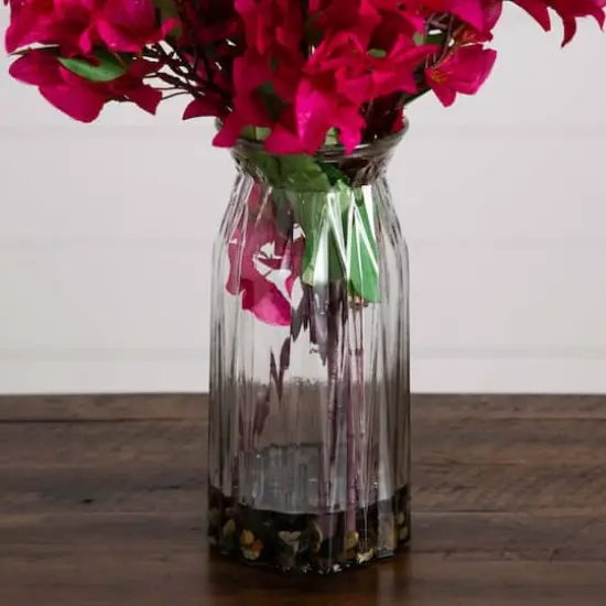 2.5ft. Pink Bougainvillea Arrangement in Vase {4}