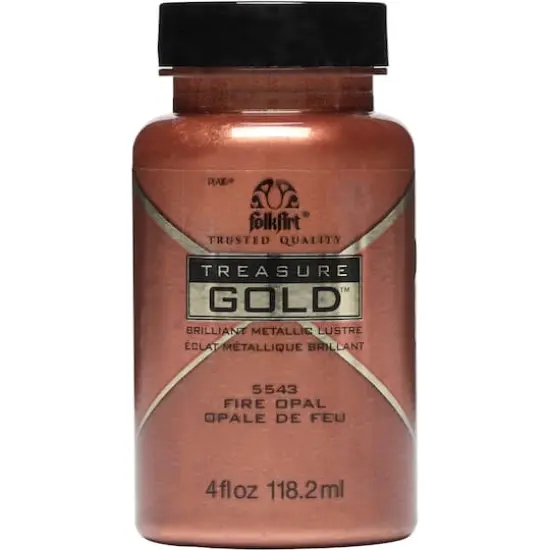 FolkArt&reg; Treasure Gold&trade; Metallic Paint Fire Opal {1}