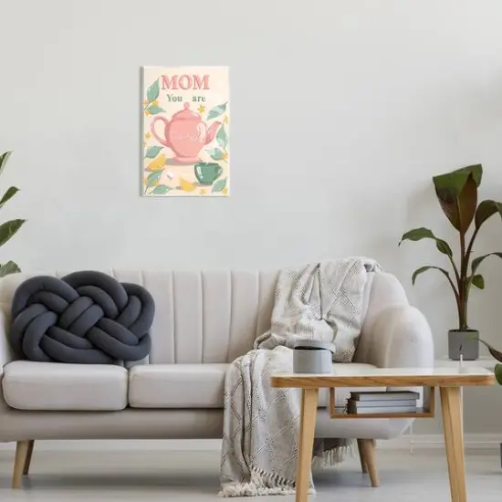 Stupell Industries Mom You Are Tea-riffic Teapot Wall Plaque Art {3}