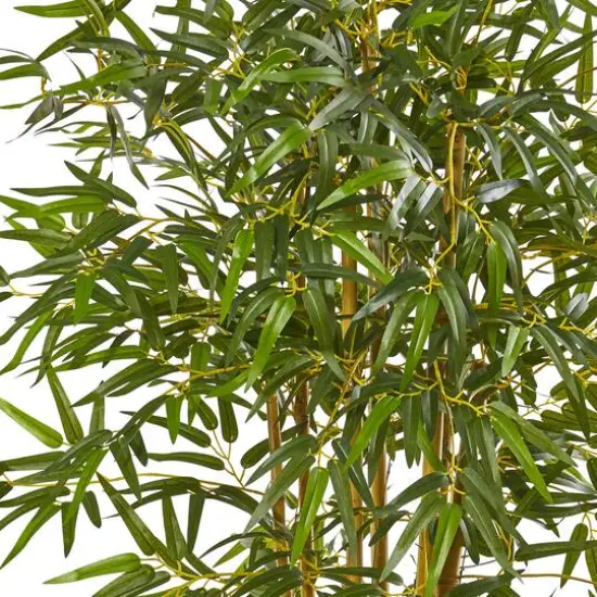 6ft. Potted Curved Bamboo Tree {7}