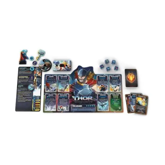 Marvel Dice Throne 4-Hero Box: Scarlet Witch, Thor, Loki, Spider-Man {7}