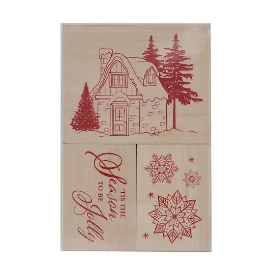 House Wood Stamp Set by Recollections&trade; {1}