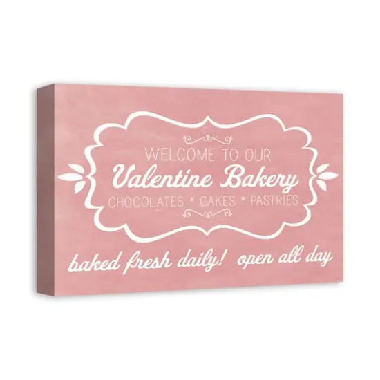 Valentine Bakery Canvas Wall Art {3}