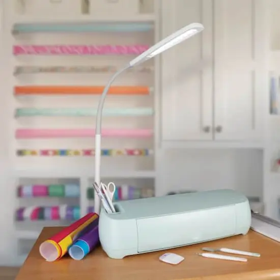 OttLite Natural Daylight LED Flex Floor Lamp White {9}