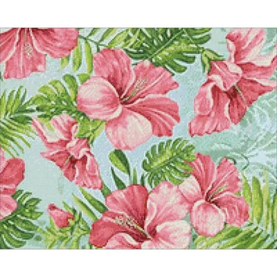 Crafting Spark Hibiscus Diamond Painting Kit {1}