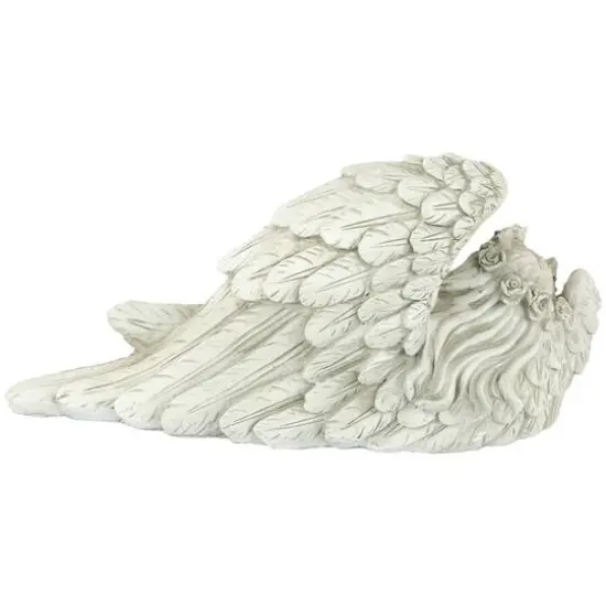 16" Sleeping Heavenly Angel Outdoor Garden Statue {6}