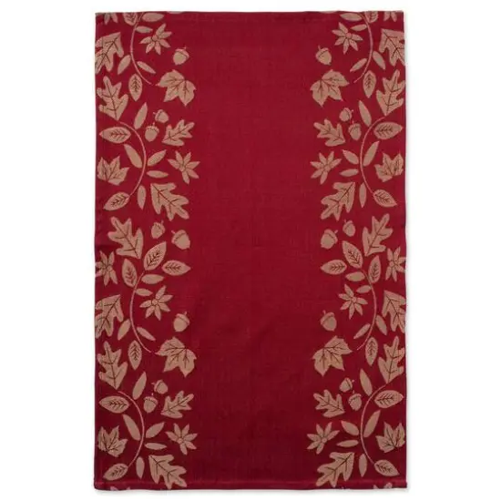DII&reg; Assorted Fall Harvest Vine Jacquard Dishtowel Set {7}