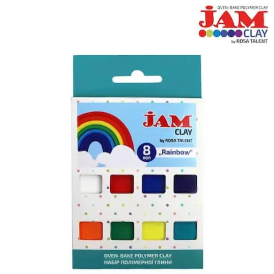 Rosa Talent Jam Clay Rainbow Oven-Bake Polymer Clay Set {1}
