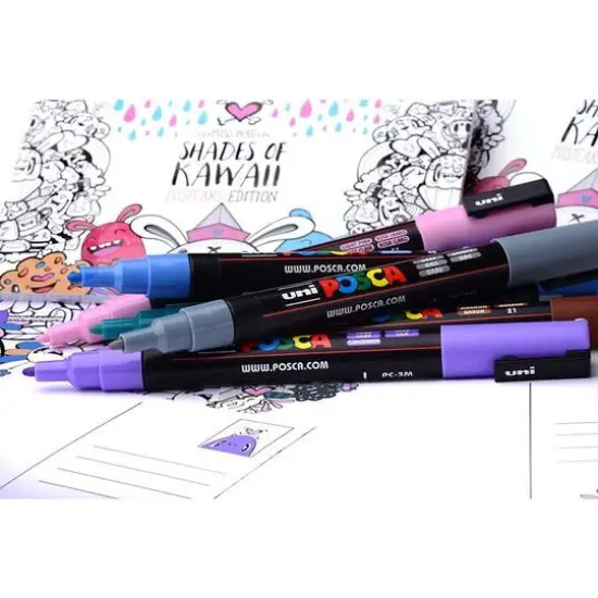 Posca PC-3M Fine Paint Marker Coral Pink {9}