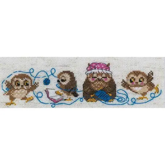 RIOLIS The Owl Family Cross Stitch Kit {4}