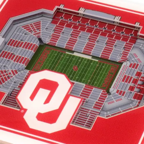 NCAA 3D StadiumView Coasters Oklahoma Sooners {5}