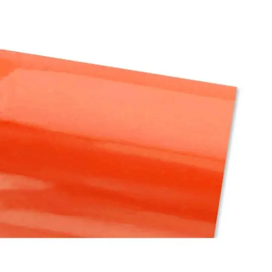 PA Vinyl Gloss Permanent Adhesive Vinyl Orange {3}