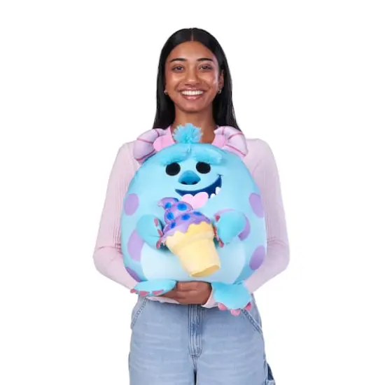 Snackles Disney&reg; 14" Sulley with Ice Cream Plush {3}