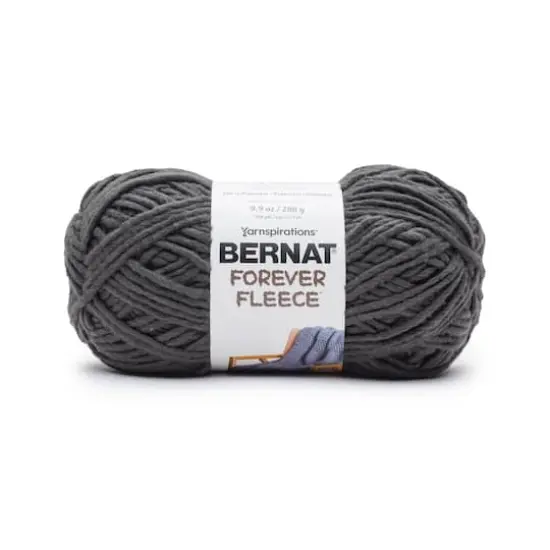 Bernat&reg; Forever Fleece&trade; Yarn Coal {1}