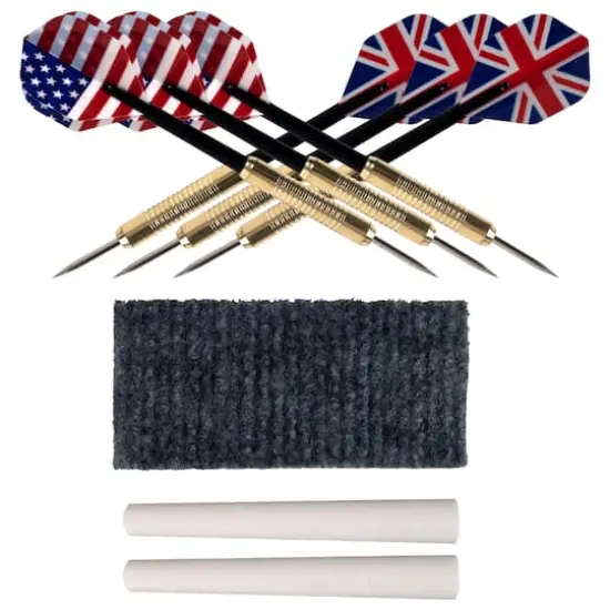 Toy Time Dartboard Cabinet Set {5}