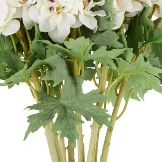 38" White Delphinium Artificial Flower Stem, 8ct. {5}