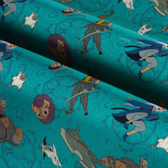 Disney&reg; Raya and the Last Dragon Packed Cotton Fabric {4}