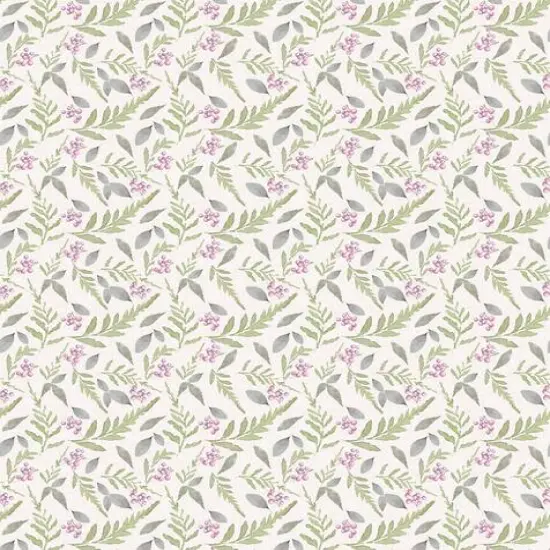 Suzanne Nicoll Peony Leaves & Berries Cotton Fabric {3}