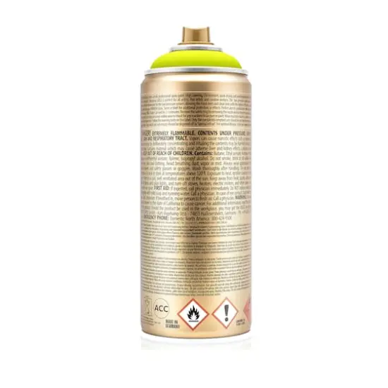 Montana&trade; Cans GOLD Flash Color Spray Paint, 400mL F1000 Flash Yellow {7}