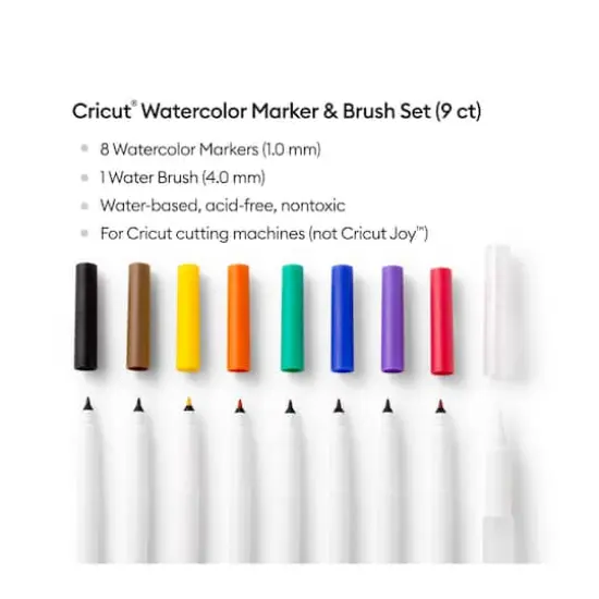 Cricut&reg; Watercolor Marker & Brush Set {4}