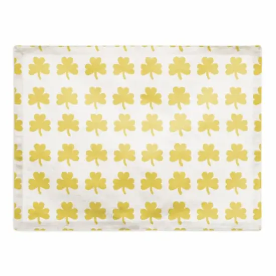 Shamrock Gold 18" x 14" Poly Twill Placemat {1}