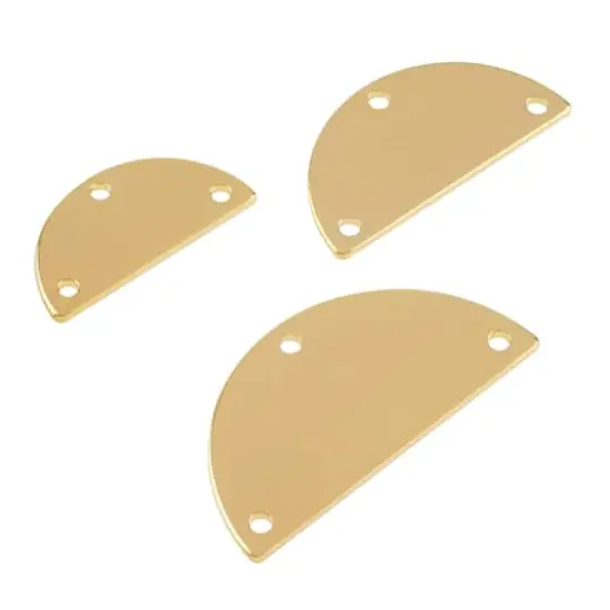 Half Circle Mixed Connectors by Bead Landing&trade; Gold {3}
