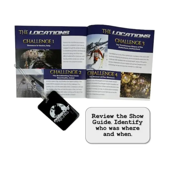 Murder Mystery Party Case Files Puzzles - Passport to Murder: 1000 Pcs {7}