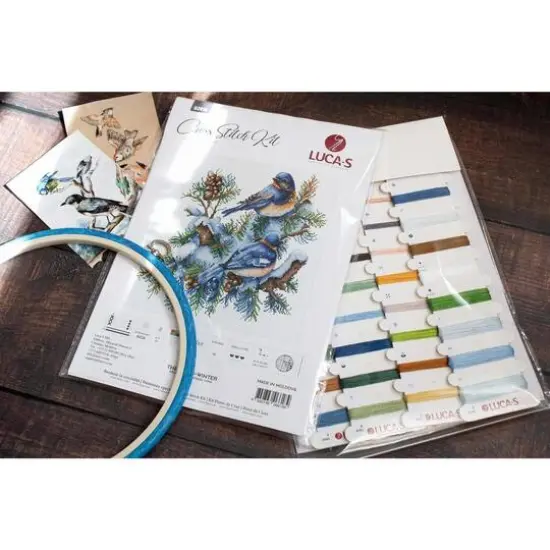 Luca-S The Birds-Winter Counted Cross-Stitch Kit {7}