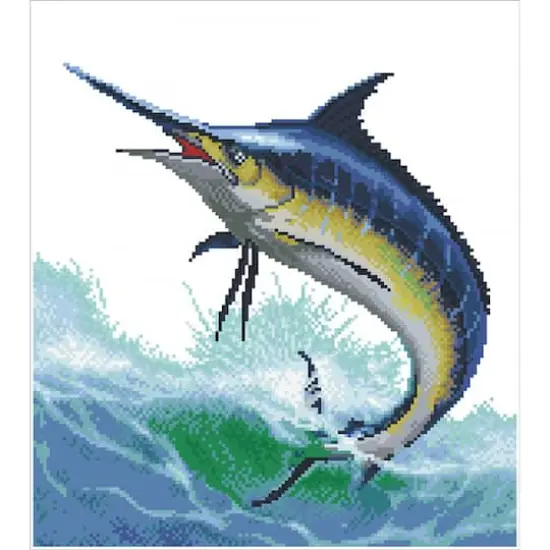 Diamond Dotz&reg; Intermediate Monarch of the Sea Diamond Facet Art Kit {4}