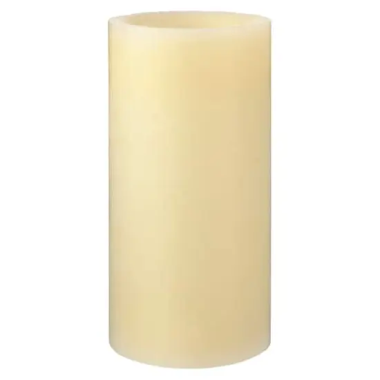 3" x 6" Cream LED WaxPillar Candle by Ashland&reg; {1}