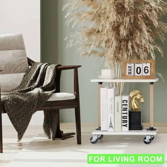 NEX&trade; 16" Narrow End Table with Wheels {6}