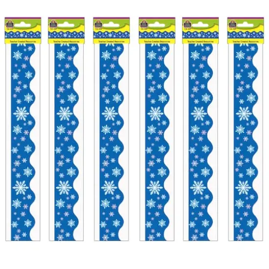 Teacher Created Resources&reg; Snowflakes Border Trim, 210ft. {1}