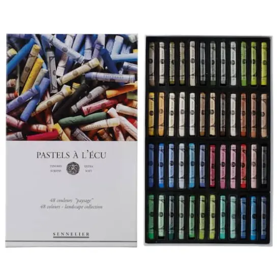Sennelier Extra-Soft Landscape 48 Color Pastel Full Stick Set {1}