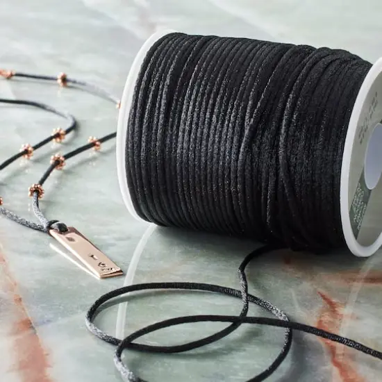 Black Rattail Cord by Bead Landing&trade; {3}