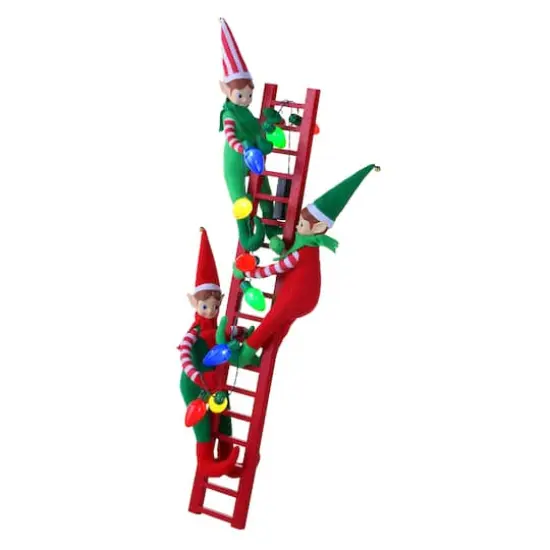 27.5" LED Elves Tree Trimmer {1}