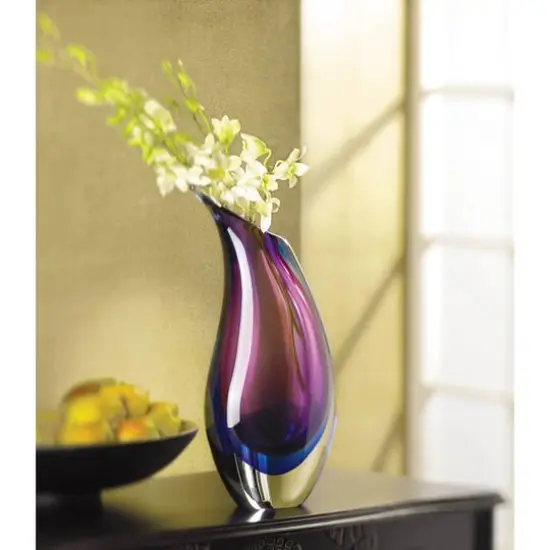 15.75" Duo Tone Modern Vase {3}