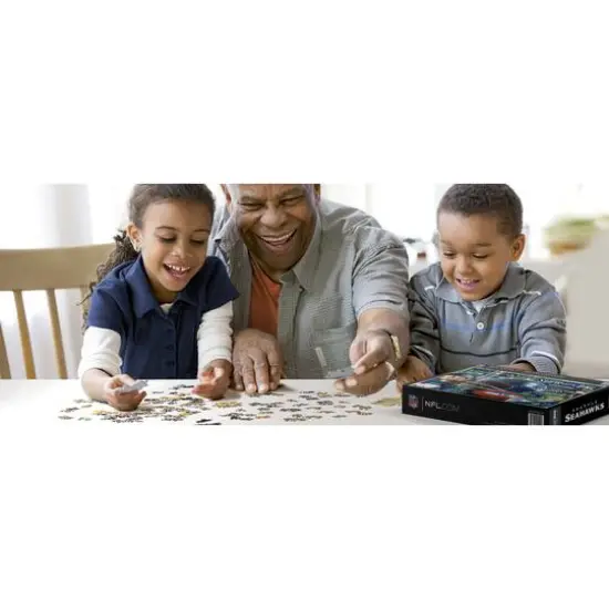 NFL Retro Series 500 Piece Puzzle Seattle Seahawks {4}