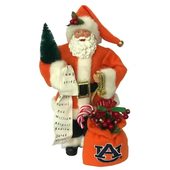 12" Santa's Workshop Auburn Santa Figurine {1}