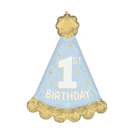 34" Little Mister One-derful 1st Birthday Foil Balloon {1}