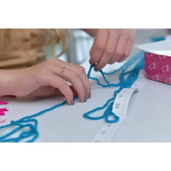 Kids Crafts Speak Like Maya Rainbow Wall Hanging Craft Kit {3}