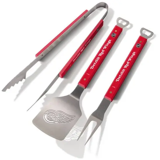 NHL Spirit Series 3-Piece BBQ Set Detroit Red Wings {1}