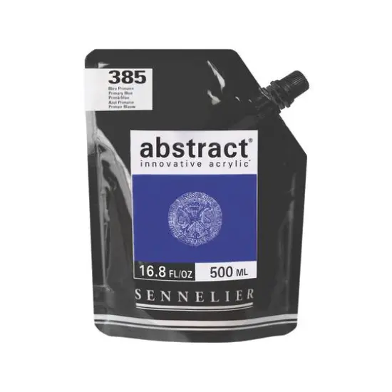Sennelier Abstract&reg; Innovative Acrylic, 500mL 385 Primary Blue {1}
