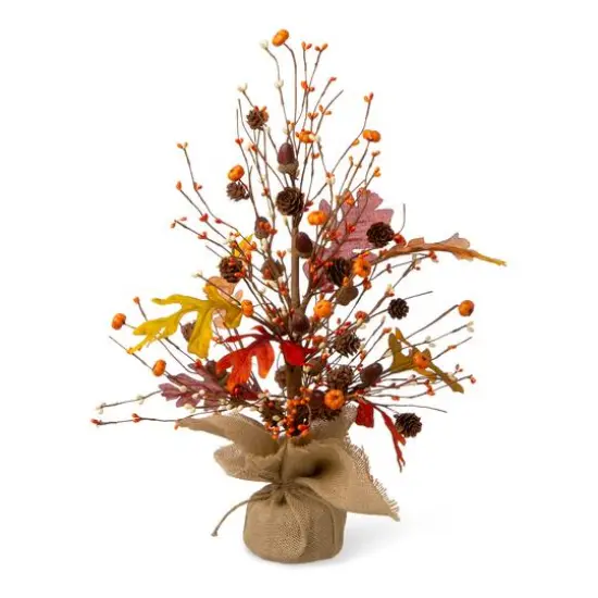 20" GlitzHome&reg; Harvest Tree Tabletop D&eacute;cor {8}