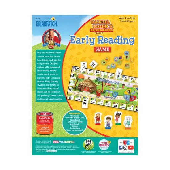 Daniel Tiger's Neighborhood Early Reading Game {4}