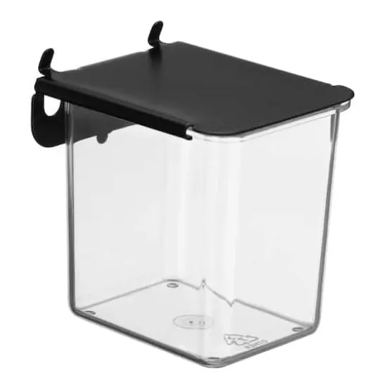 Pegboard Storage Bins with Black Lids, 3ct. by Simply Tidy™ {1}